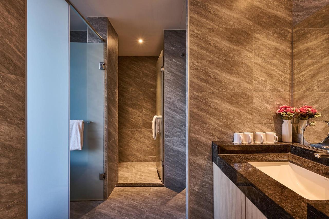 Cuncyue Hot Spring Resort 뤄동 외부 사진 Bathroom